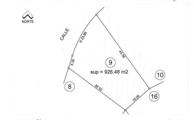 Terreno en Venta en Cordillera Residencial