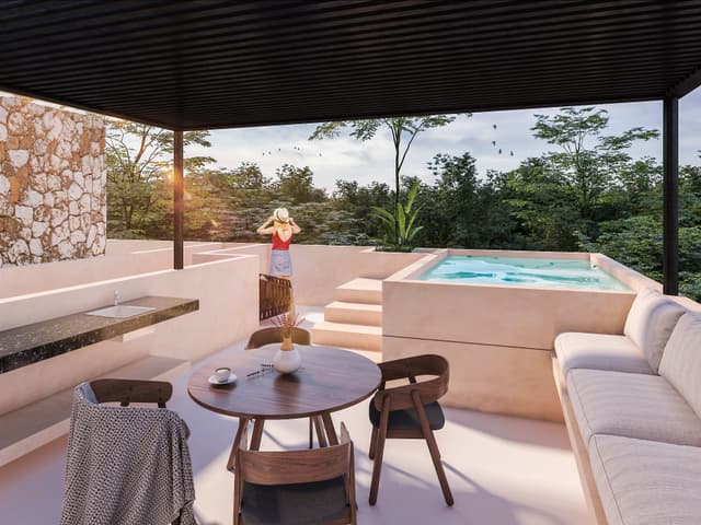 VENTA DE DEPARTAMENTN DZITYÁ, MÉRIDA | A ESTRENAR| Rooftop y Piscina.