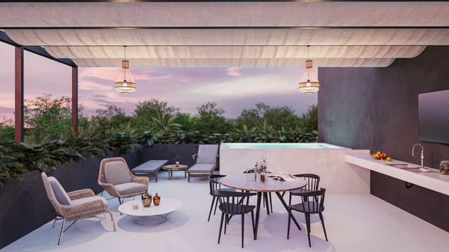 VENTA DE DEPARTAMENTO LOFT |TEMOZÓN NORTE, MÉRIDA |PISCINA