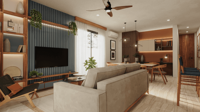 VENTA DE DEPARTAMENTO EN TEMOZÓN NORTE DE MÉRIDA