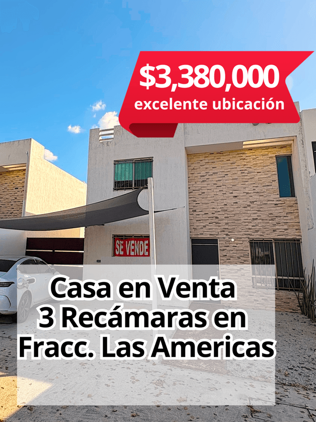 Casa en Venta lista para habitar en Las Américas (Norte de Mérida) | Piscina | Equipada $3,350,000