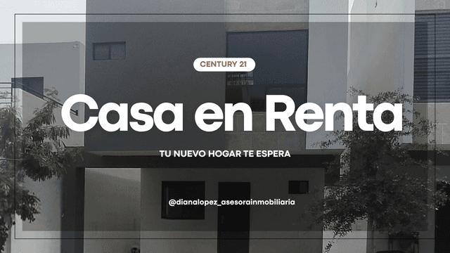 RENTA DE CASA EN GRAN RESERVA CUMBRES SECTOR RIOS