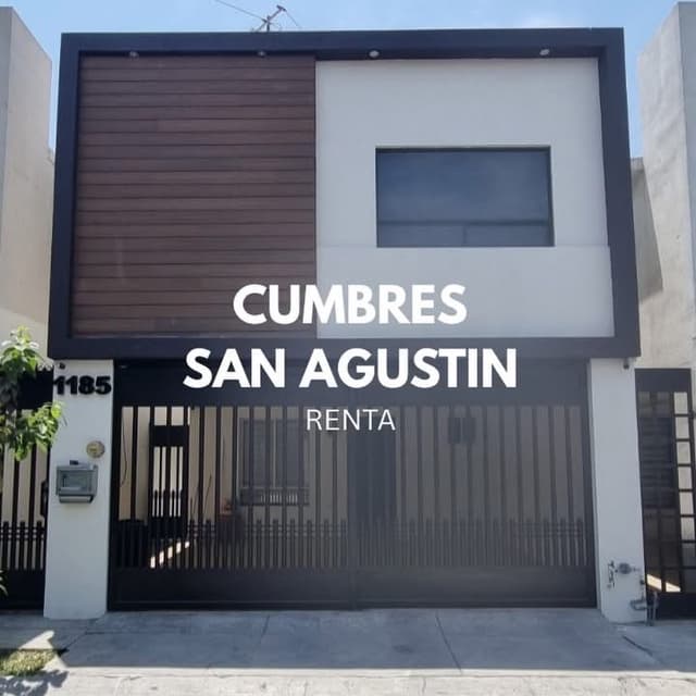 Renta Cumbres San Agustin