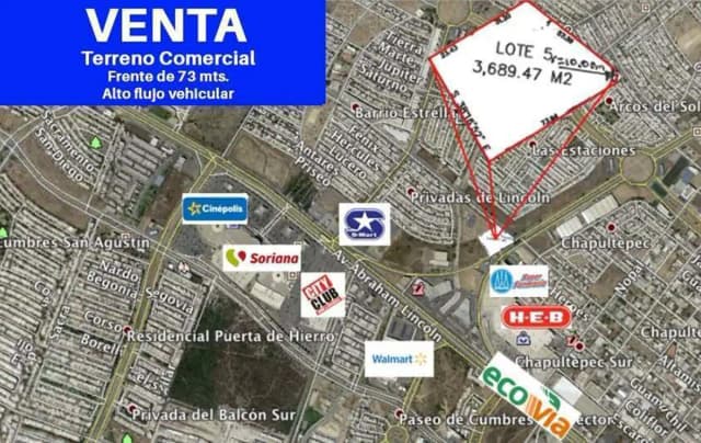 Terreno en Venta en Privadas de Lincoln, Monterrey, Nuevo León