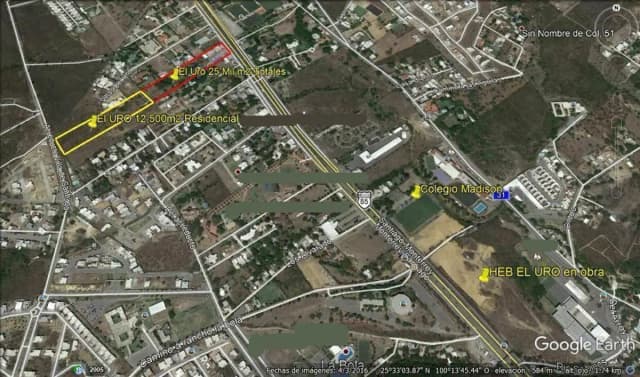 Terreno en Venta en El Uro, Monterrey, Nuevo León