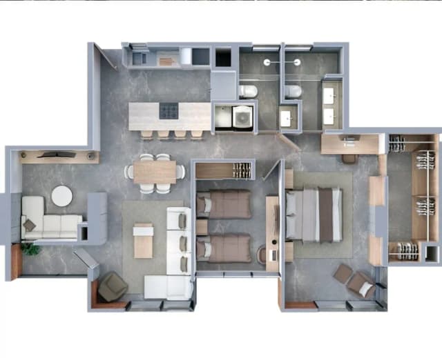 Departamento en Venta en Loma Blanca, Santa Catarina, Nuevo León