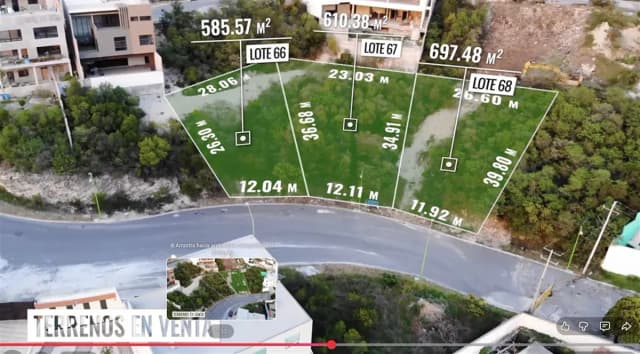 Terreno en Venta en Las Águilas, Guadalupe, Nuevo León