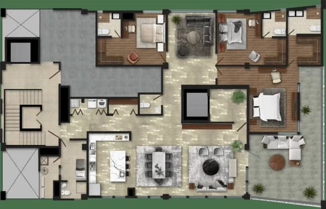 Departamento en Venta en Contry, Monterrey, Nuevo León