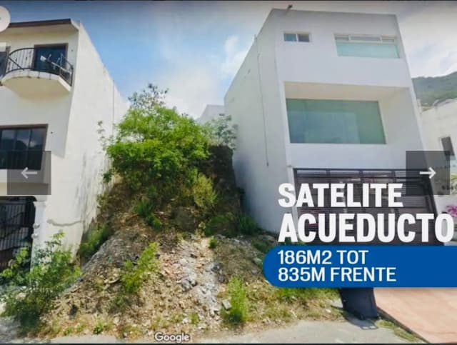 Terreno en Venta en Satélite Acueducto Séptimo Sector, Monterrey, Nuevo León