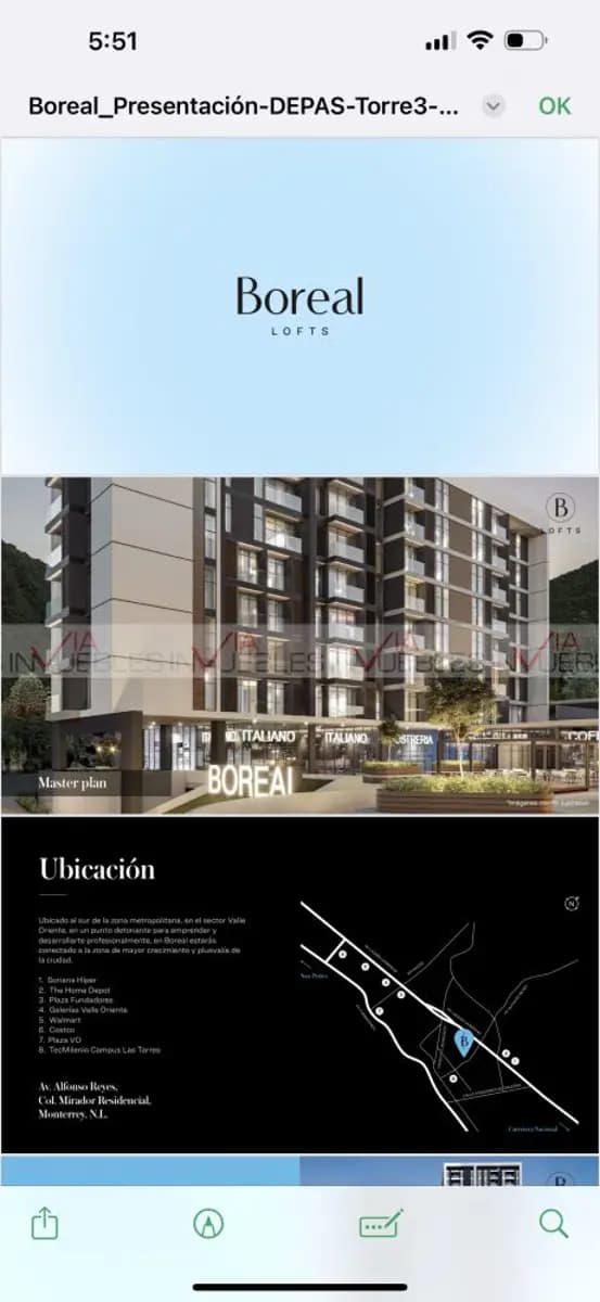 Departamento en Venta en Del Paseo Residencial, Monterrey, Nuevo León