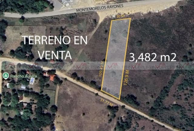 Terreno en Venta en El Pastor, Montemorelos, Nuevo León