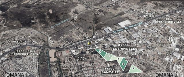 Terreno para desarrollo inmobiliario en Morelia, Michoacan.