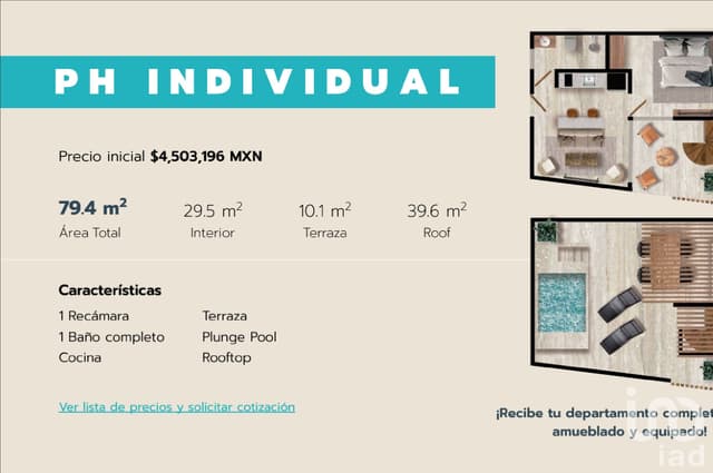 Condo con 53 departamentos y Penthouses en Región 15!