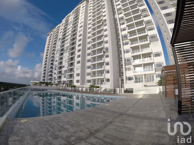 Departamento de 2 Recamaras con Vista al Mar Caribe y Laguna en Cancun