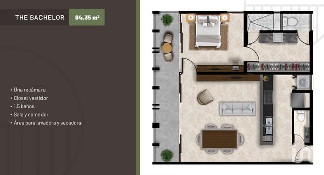 DEPARTAMENTO EN VENTA MERIDA ZONA NORTE - MONTES DE AME