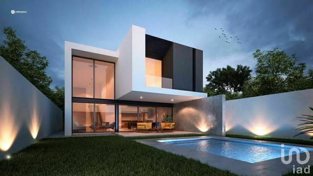 CASA EN VENTA PRIVADA ARBOREA CONKAL EN MERIDA YUCATAN