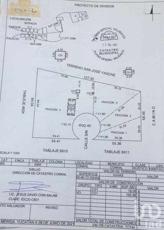 Terreno en Venta en Sitpach Conkal al norte de Mérida