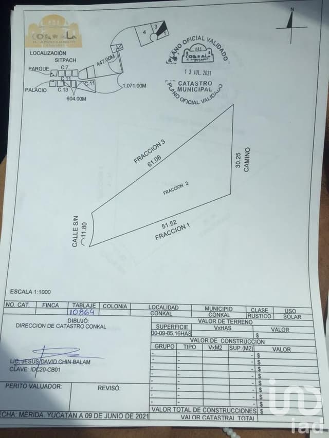 Terreno en Venta en Sitpach Conkal al norte de Mérida