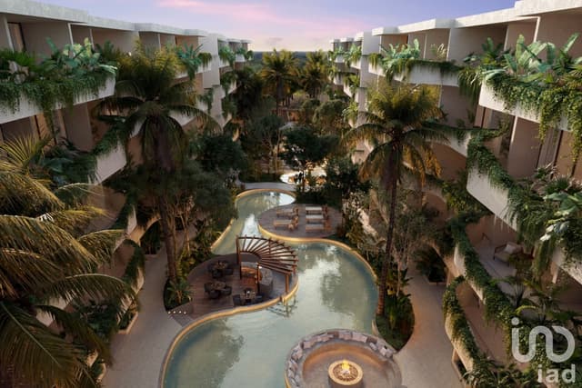 Preventa departamento Lock Off a 10 minutos de playa en Tulum Quintana Roo.