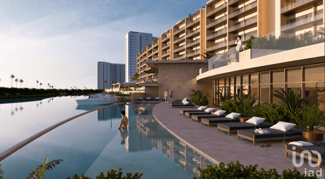 Departamento 4 recamaras en Puerto Cancun a la Venta.