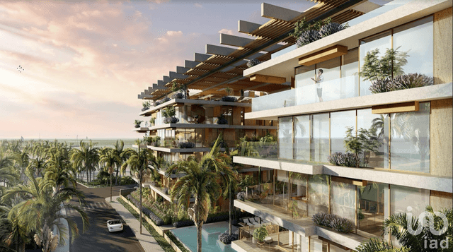 Departamento a la venta en zona exclusiva Puerto Cancún con 4 recamaras. Oportunidad de inversión