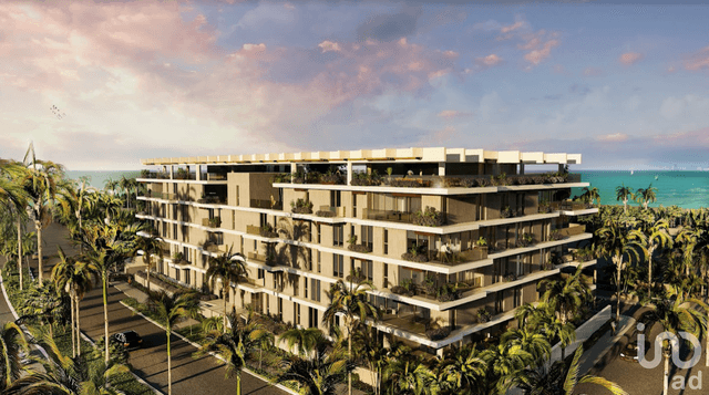 Departamento a la venta en zona exclusiva Puerto Cancún con 4 recamaras. Oportunidad de inversión