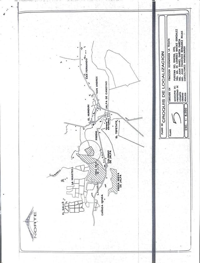 Terreno En Guanajuato 5.18 Has al limite con Jalisco en Purisima de Bustos Tierra Fertil Agavero