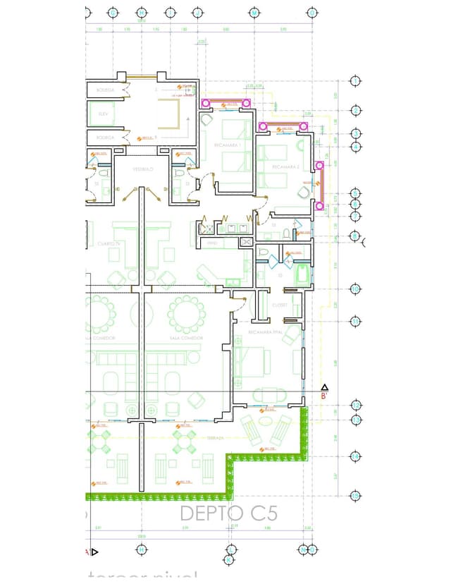Departamento usado de 3 recamaras en playa paraiso