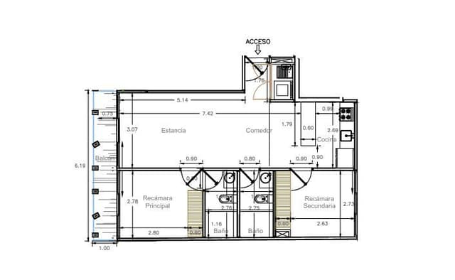 Departamento en venta en colonia Álamos Benito Juárez, CDMX