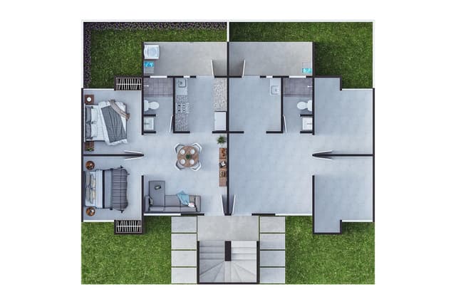 Departamento en VENTA - Cantera Chalco - 2 Recámaras, Acceso Controlado y Amenidades.(PLANTA BAJA)