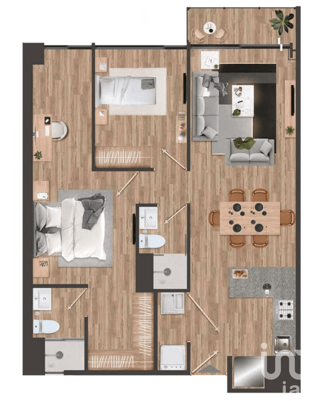Venta de Departamento con Ubicación Privilegiada en Calzada de Tlalpan, Benito Juarez