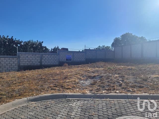 Terreno en la Segunda sección del fraccionamiento Valle del Sol en Pachuca, Hidalgo.