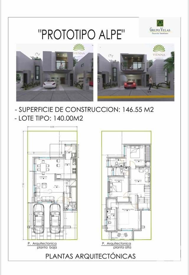 CASA EN VENTA PUNTA VELA RESIDENCIAL MOD ALPE CD. JUAREZ, CHIH