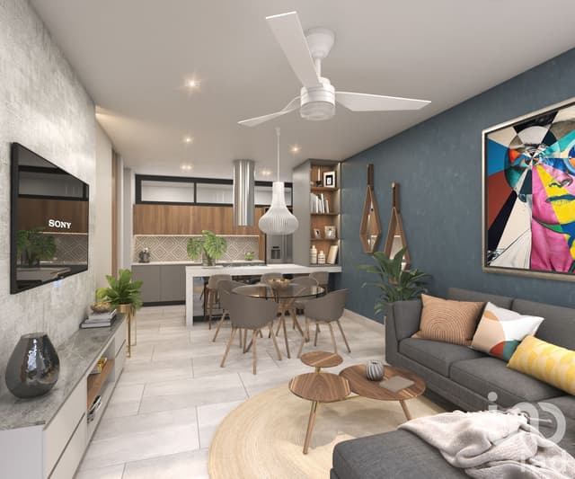 DEPARTAMENTO EN VENTA, EN MONTECRISTO MERIDA, YUCATAN