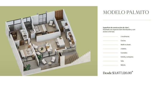 Departamento en venta en Bucerias, Nayarit