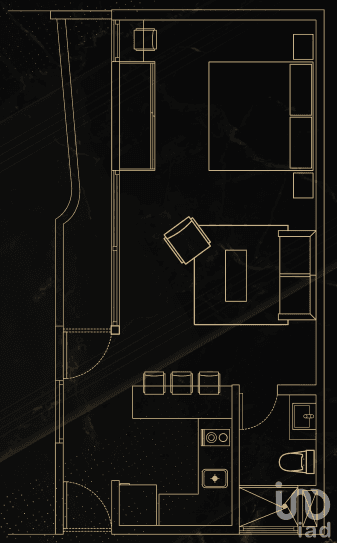 Estudio en Preventa amueblado en Playa del Carmen entre la 5ta. y la 1era. avenida