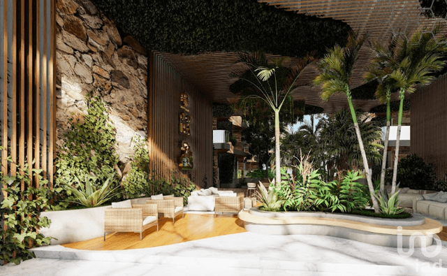 Preventa Estudio amueblado de 48 m2 en Av. Cobá, Tulum