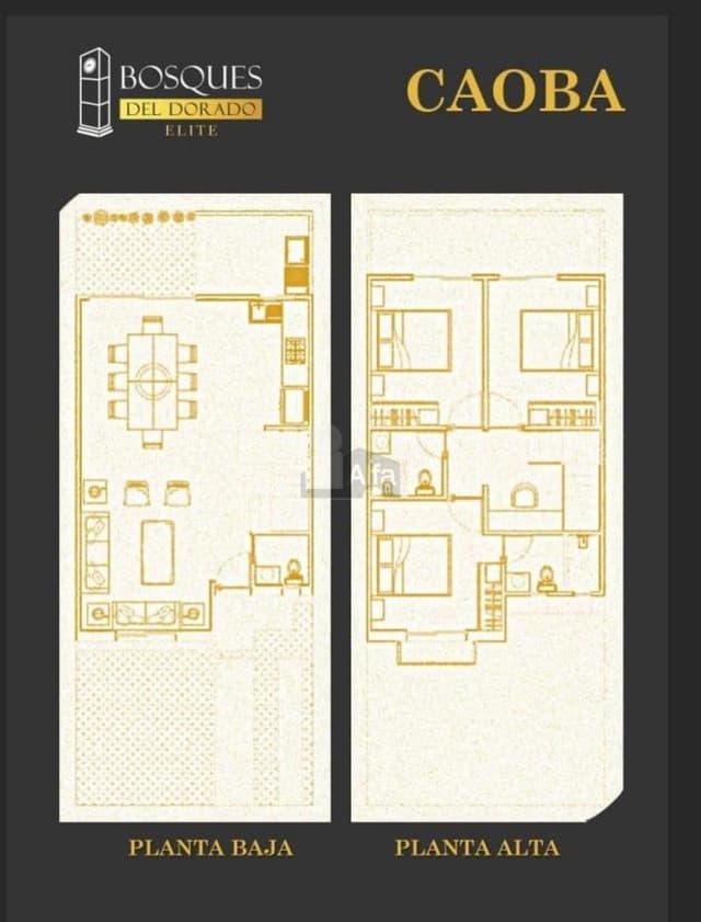 Casa en Venta en Frac. Bosques El Dorado Elite, LEON, GTO. Modelo Caoba, al Sur de la cd