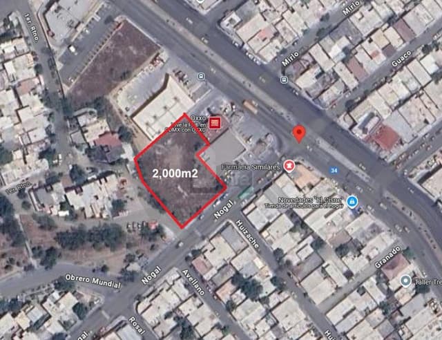 Renta Terreno para Local Comercial o Bodega cerca de Avenida Ruiz Cortinez