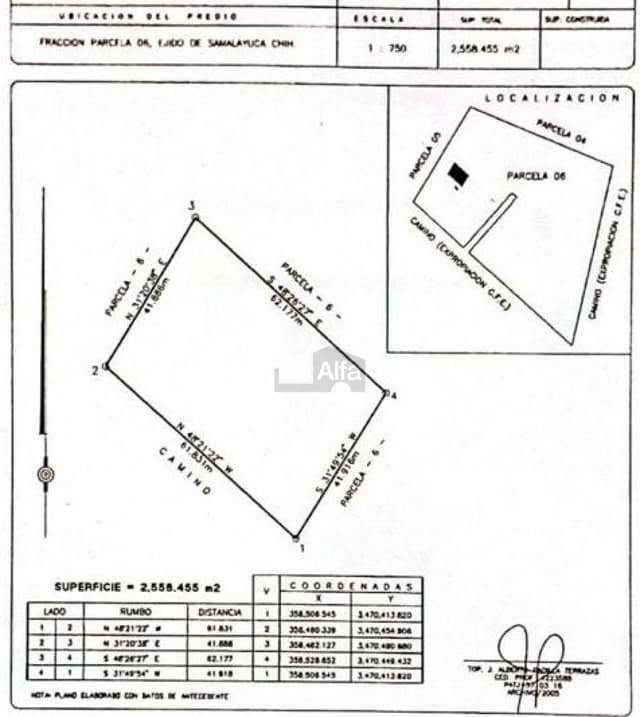 Terreno habitacional en venta en Samalayuca, Juárez, Chihuahua