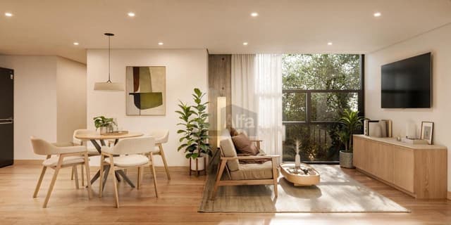 DEPARTAMENTO EN LA SANTA MARIA LA RIBERA, HORTENSIA