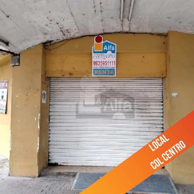 Local en renta en el Centro ubicado en esquina 27 de Febrero con Madero