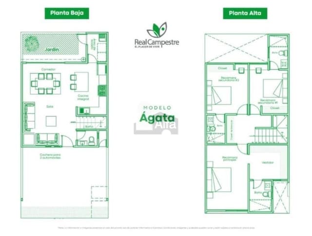 Casa en venta en Real Campestre Modelo Agata