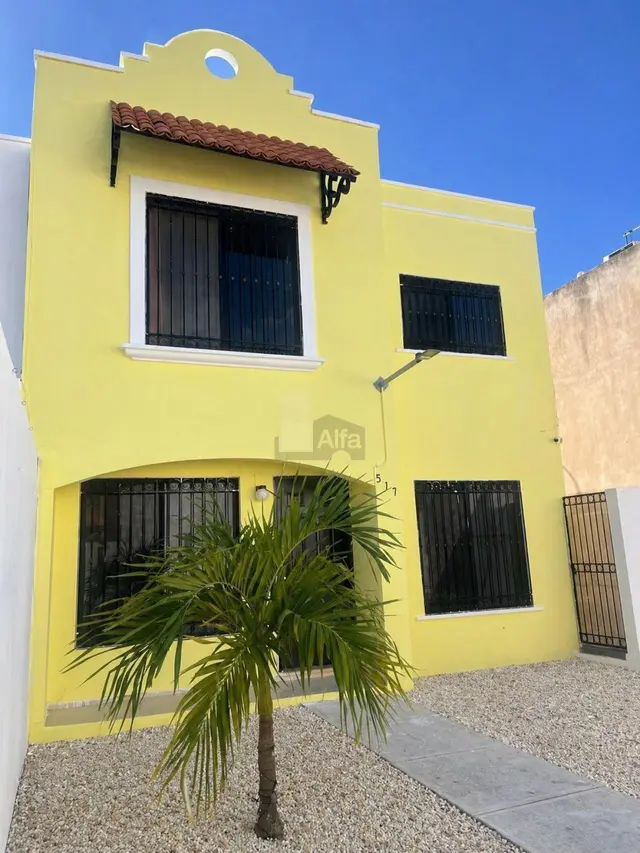 Casa en renta amueblada en Santa Fe, Mérida, Yucatán