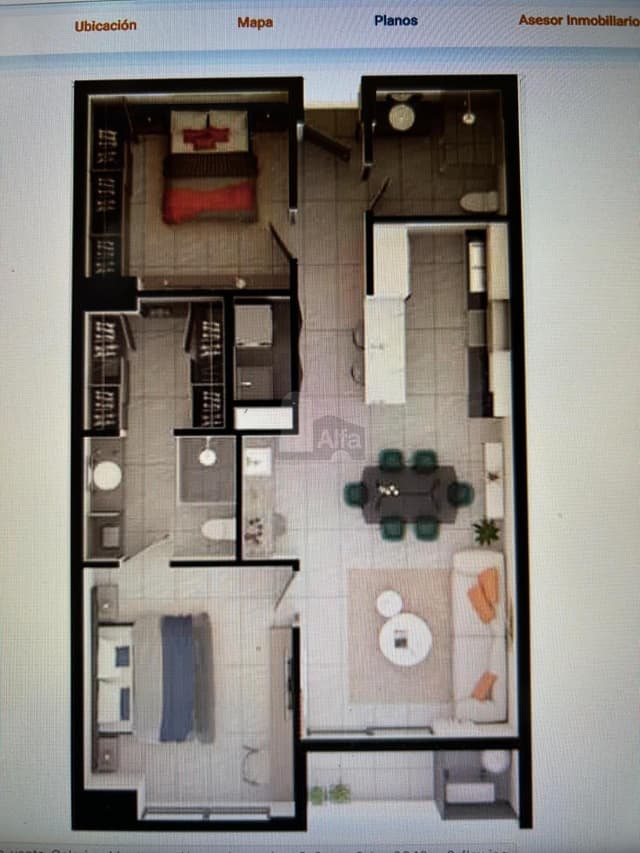 Departamento en renta, Torre First, Vista Hermosa, Monterrey, Nuevo León.
