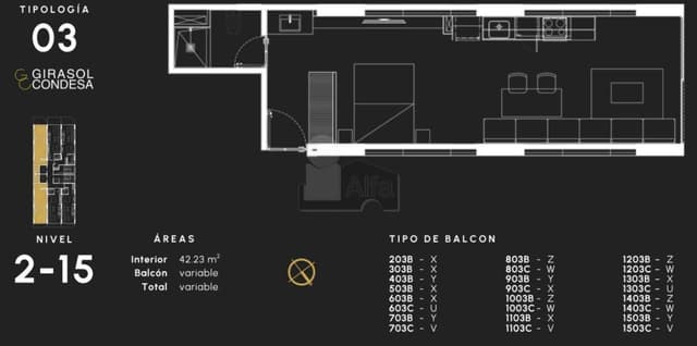 Departamento en venta en Condesa