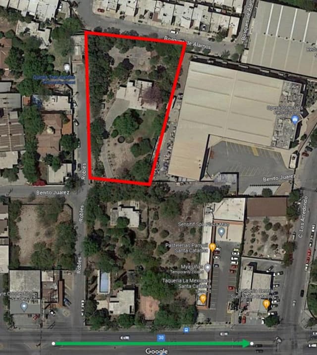 TERRENO STA CATARINA