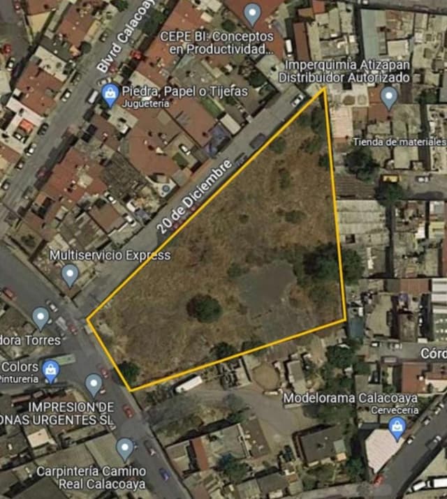 TERRENO EN VENTA EN CALACOAYA