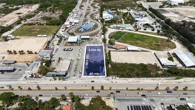 Terreno en Venta junto al Autódromo Internacional de Cancún