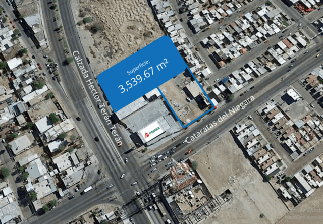 Se Renta Terreno Comercial Calz. Hector Terán Terán